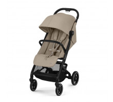 Коляска прогулочная Cybex Beezy с бампером и дождевиком 2024 Almond Beige