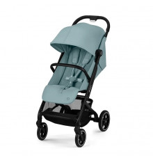 Коляска прогулочная Cybex Beezy с бампером и дождевиком 2024 Stormy Blue