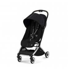 Коляска прогулочная Cybex Orfeo + дождевик Moon Black