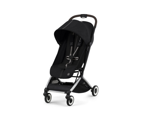 Коляска прогулочная Cybex Orfeo + дождевик Moon Black