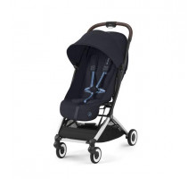 Коляска прогулочная Cybex Orfeo + дождевик dark blue