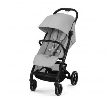 Коляска прогулочная Cybex Beezy с бампером и дождевиком 2024 Fog Grey