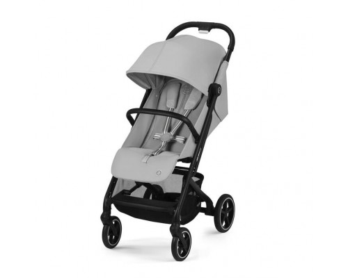 Коляска прогулочная Cybex Beezy с бампером и дождевиком 2024 Fog Grey