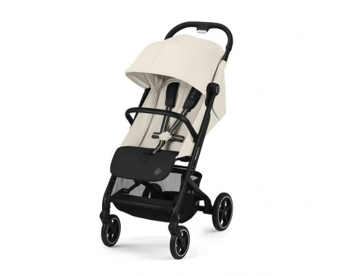 Коляска прогулочная Cybex Beezy с бампером и дождевиком 2024 Canvas White