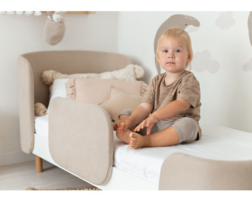 Кровать KIDI Soft для детей от 3 до 7 лет (бежевый)