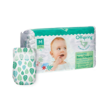 Offspring подгузники M 6-10 кг 42 штук Листочки