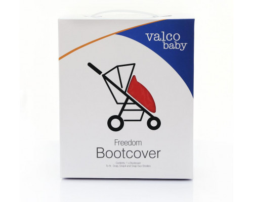 Valco Baby Муфта для ног Boot Cover Snap, Snap 4 / Fire red