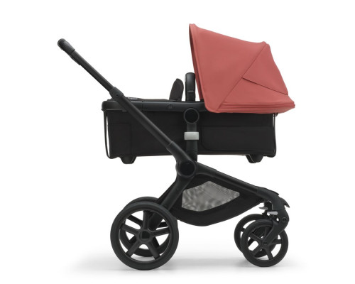 Bugaboo Fox5 коляска 2 в 1 Black/ Midnight Black/ Sunrise Red