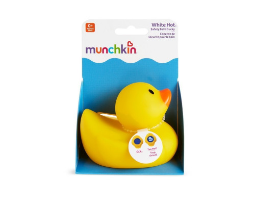 Munchkin игрушка для ванны Утенок White Hot® 0+