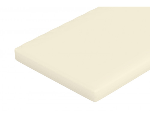 Простынь для прямоугольного матраса 80*160 см (молочный, сатин)
