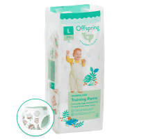 Offspring трусики-подгузники L 9-14 кг 36 штук Совы