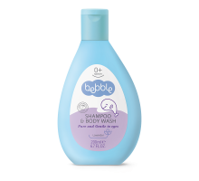 Bebble шампунь для волос и тела детский Shampoo & Body Wash Bebble 0+ 200 мл