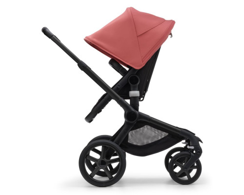 Bugaboo Fox5 коляска 2 в 1 Black/ Midnight Black/ Sunrise Red