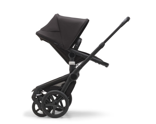 Bugaboo Fox5 коляска 2 в 1 Black/ Midnight Black/ Sunrise Red