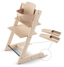 Stokke® Tripp Trapp® комплект: стульчик + вставка для стульчика, Natural