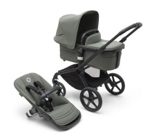 Bugaboo Fox5 коляска 2 в 1 Black/ Forest Green/ Forest Green complete