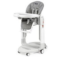 Peg Perego стульчик для кормления Tatamia Follow Me Wonder Grey