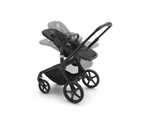 Bugaboo Fox5 коляска 2 в 1 Black/ Midnight Black/ Sunrise Red