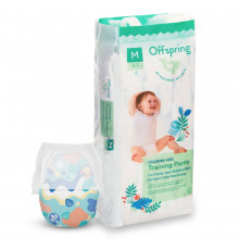 Offspring трусики-подгузники M 6-11 кг 42 штуки Море