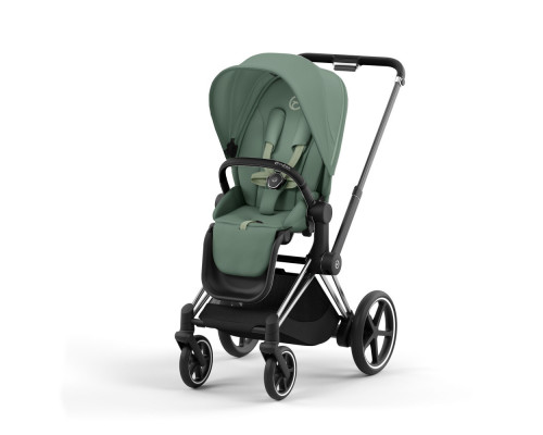 Cybex Priam IV Коляска 2 в 1 Chrome Black / Leaf Green