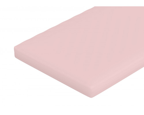 Простынь для прямоугольного матраса 80*160 см (розовый, сатин)