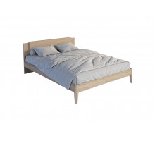 Кровать двуспальная Line 180 см (дуб натуральный)