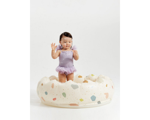 Happy Baby бассейн детский надувной terrazzo
