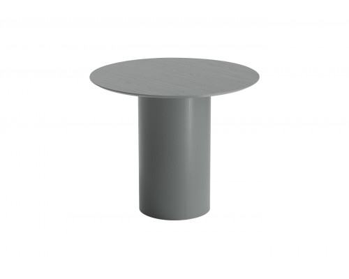 Стол обеденный Type D 90 см основание D 39 см (серый)
