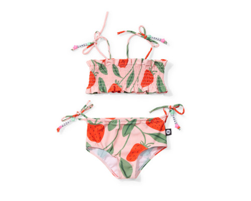 Happy Baby купальник для девочек двухпредметный (лиф купальный + плавки) strawberry