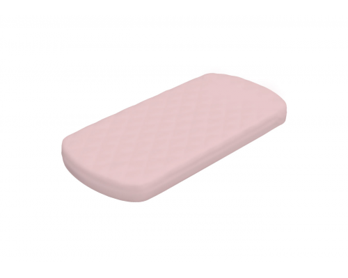 Простынь для кроватки Classic (розовый, сатин)