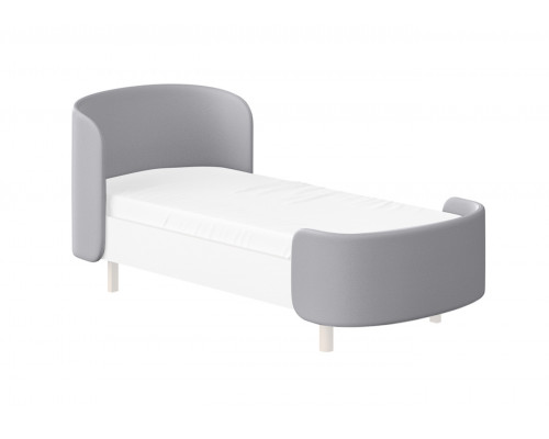 Комплект чехлов для кровати KIDI Soft размер M, L (серый)