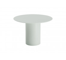 Стол обеденный Type D 110 см основание D 43 см (белый)