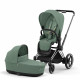 Cybex Priam IV Коляска 2 в 1 Chrome Black / Leaf Green