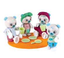 Hape игрушка Семья белых медведей 4 фигурки в наборе