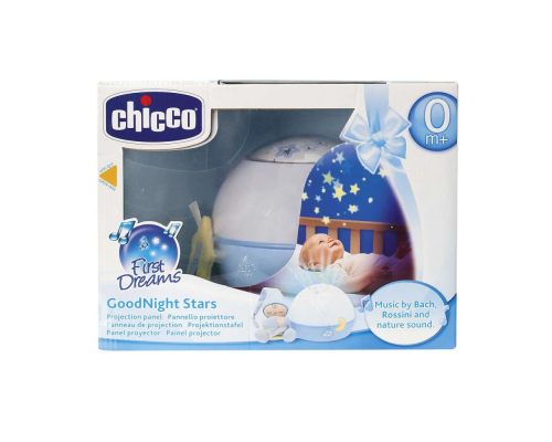 Chicco проектор-ночник музыкальный Первые грезы голубой