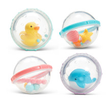 Munchkin игрушка для ванны Пузыри-поплавки 4шт.4+