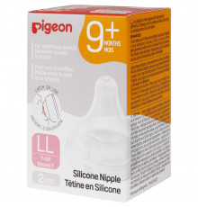 Pigeon соска для бутылочки Peristaltic Plus с широким горлом с 9 месяцев