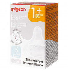 Pigeon соска для бутылочки Peristaltic Plus с широким горлом с 1 месяца