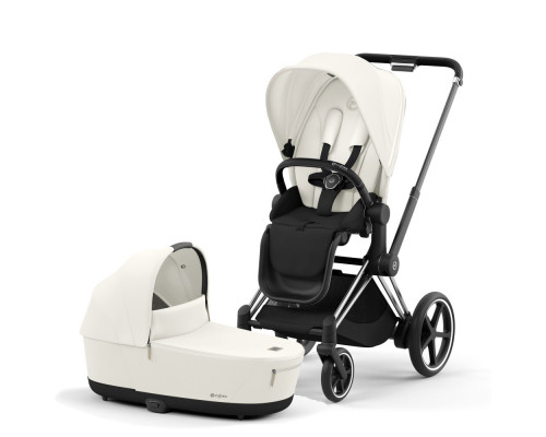 Cybex Priam IV Коляска 2 в 1 Chrome Black / Off White