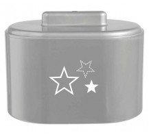 Bebe Jou коробочка  для гигиенических принадлежностей серебро