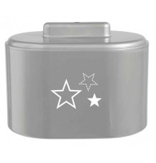 Bebe Jou коробочка  для гигиенических принадлежностей серебро