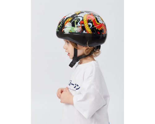 Happy Baby шлем защитный stonehead size S, dragon