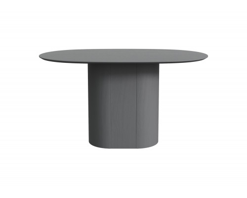 Стол обеденный Type овальный 140*85 см (серый)