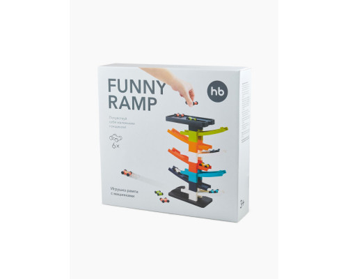 Happy Baby игрушка рампа с машинками funny ramp