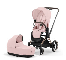 Cybex Priam IV Коляска 2 в 1 Rosegold / Peach Pink