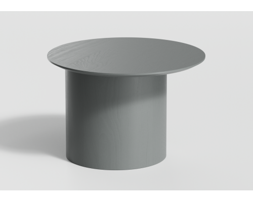 Столик Type D 60 см со смещенным основанием D 39 см (темно-серый)
