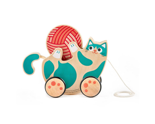 Hape каталка Игривый котенок