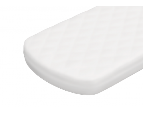 Простынь для кроватки KIDI soft от 0 до 4 лет (белый, трикотаж)