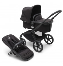 Bugaboo Fox5 коляска 2 в 1 Black/ Midnight Black/ Midnight Black complete