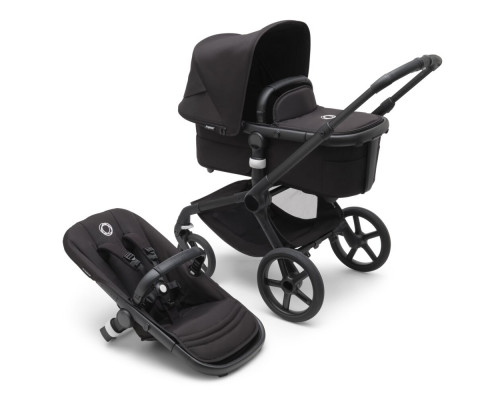 Bugaboo Fox5 коляска 2 в 1 Black/ Midnight Black/ Midnight Black complete